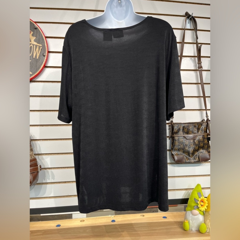 š„Liz Baker stretchy blouse size 1X - Picture 4 of 7